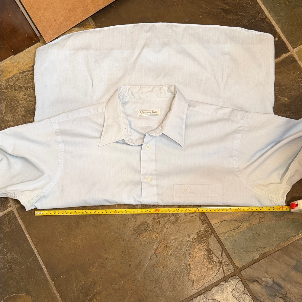 Dior Chemis Light Blue Men's Shirt - Picture 5 of 10